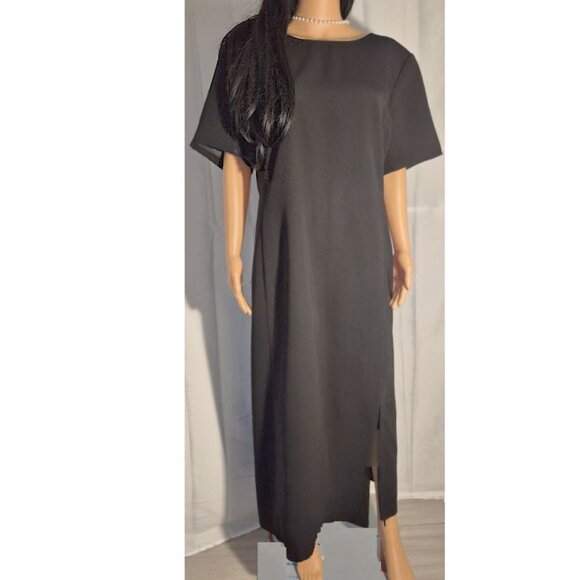 J.G. Hook Long black dress in size 18W - Picture 14 of 16